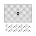 80x106cm Fish Tank Screen Net with 10 Clips O628