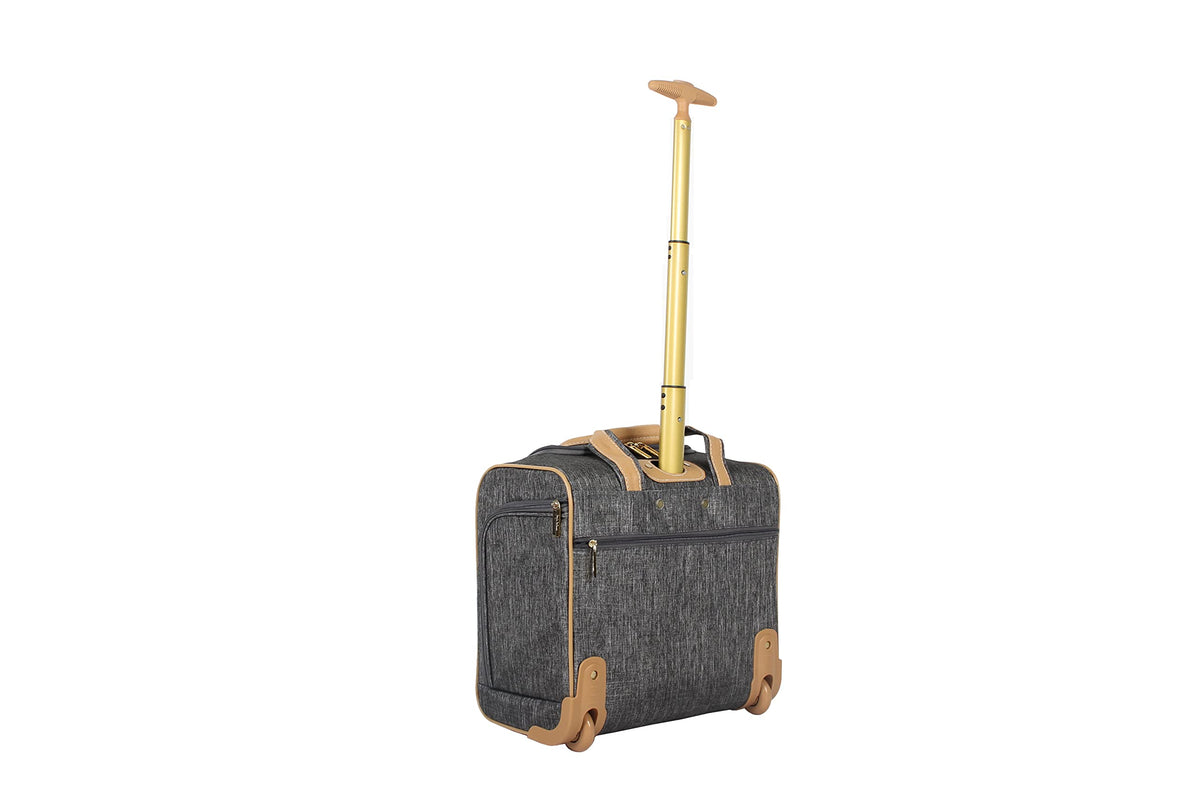 Lightweight 15 Inch Underseat Luggage with Spinner Wheels H71520