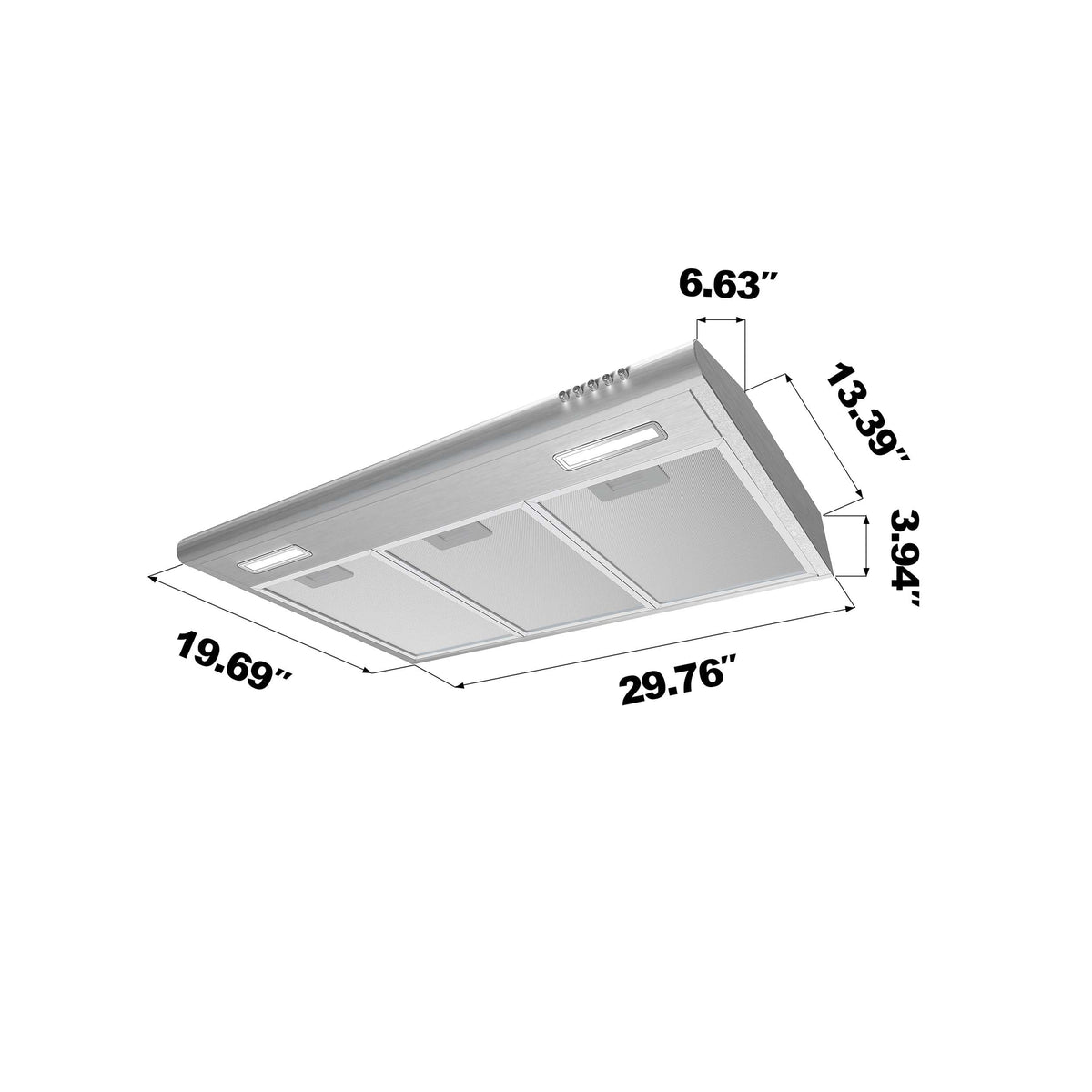 30 inch Stainless Steel Under Cabinet Range Hood O26151