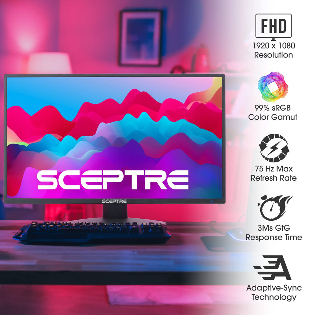 22 inch 1080p LED Monitor with Speakers D830360