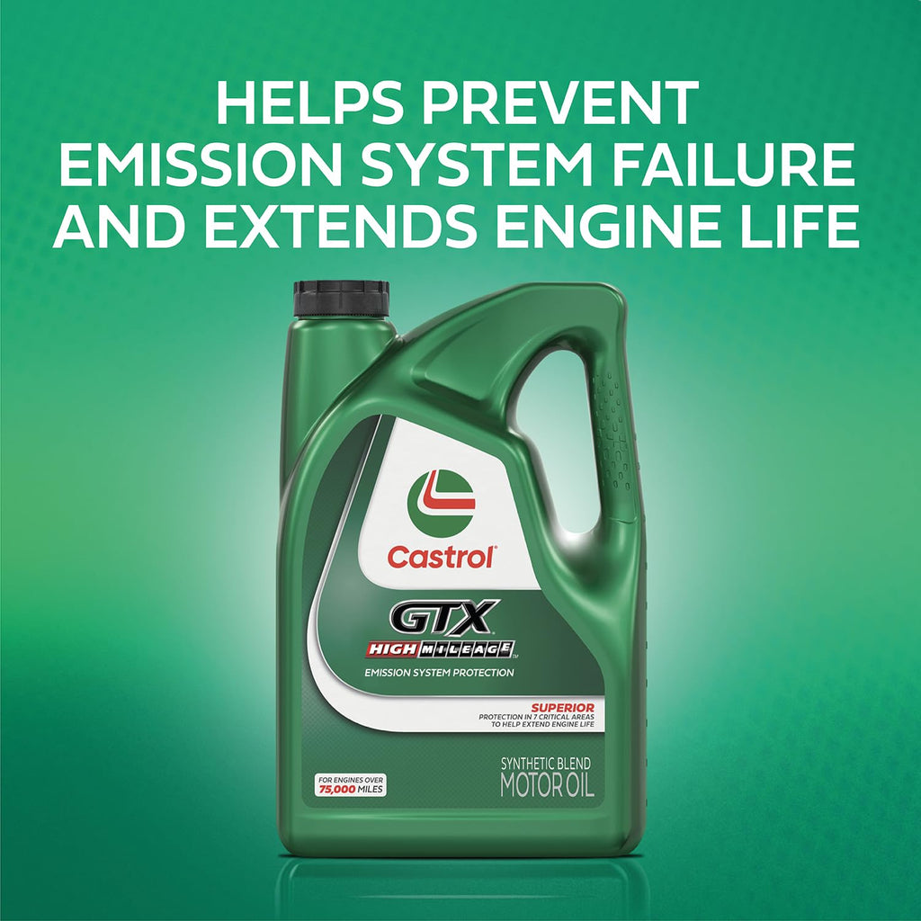 5W-30 Synthetic Blend Motor Oil, 5 Quarts Z882193