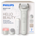 Cordless Wet and Dry Epilator with 7 Accessories W252671