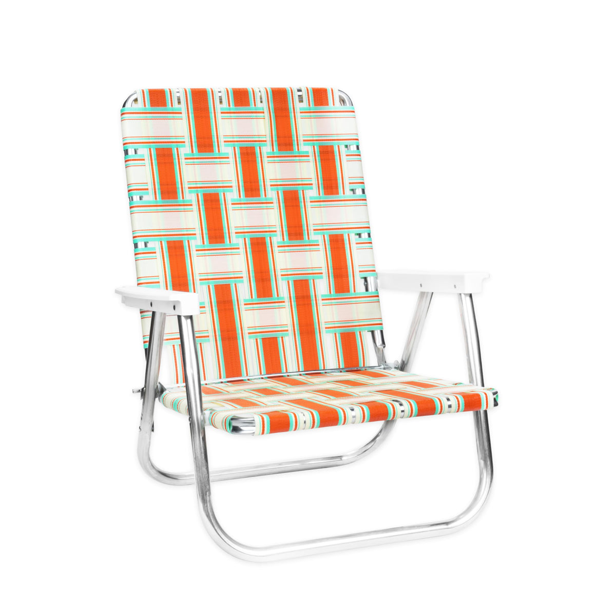 Folding Aluminum High Back Lawn Chair S653