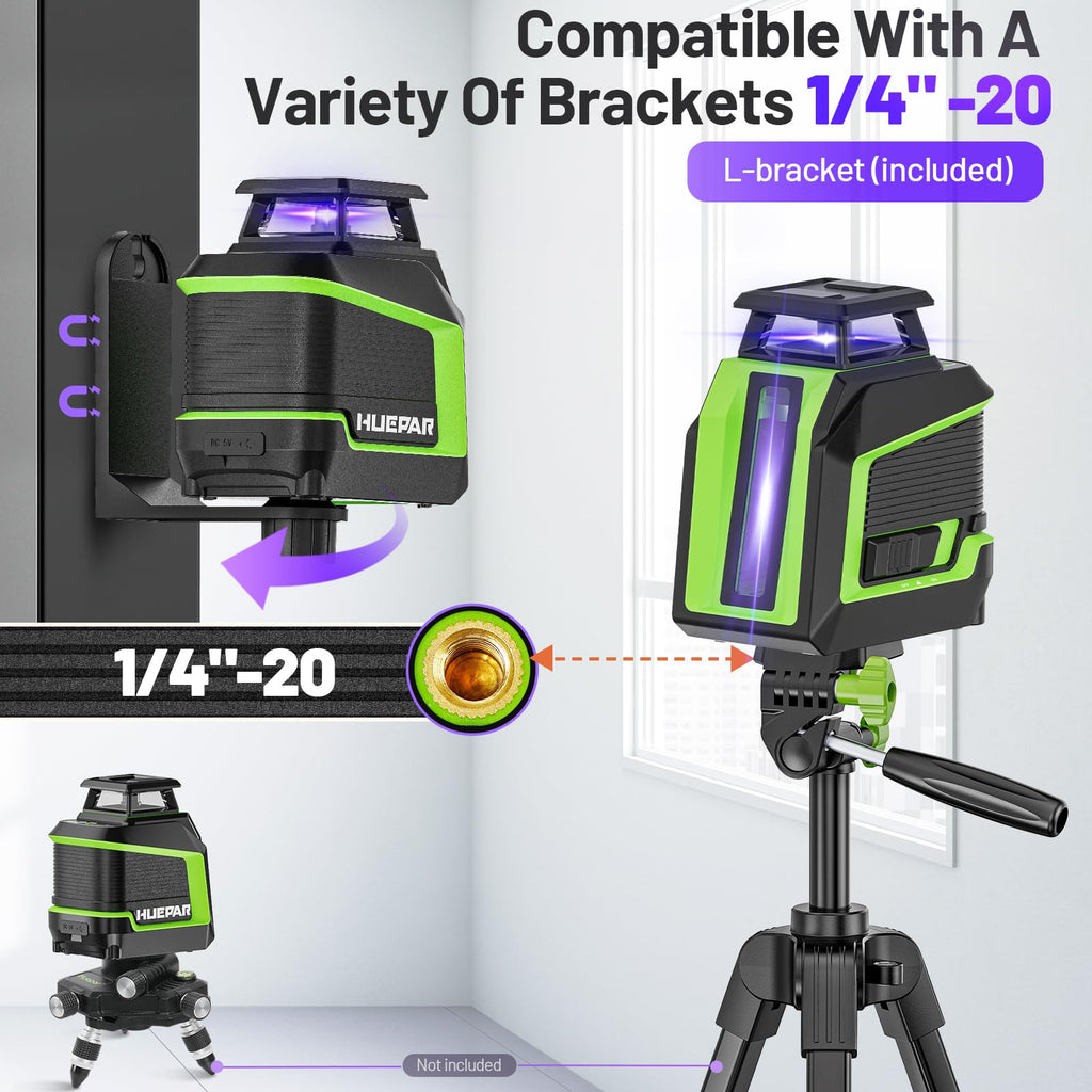 360° Self Leveling Laser Level with Pulse Mode W446