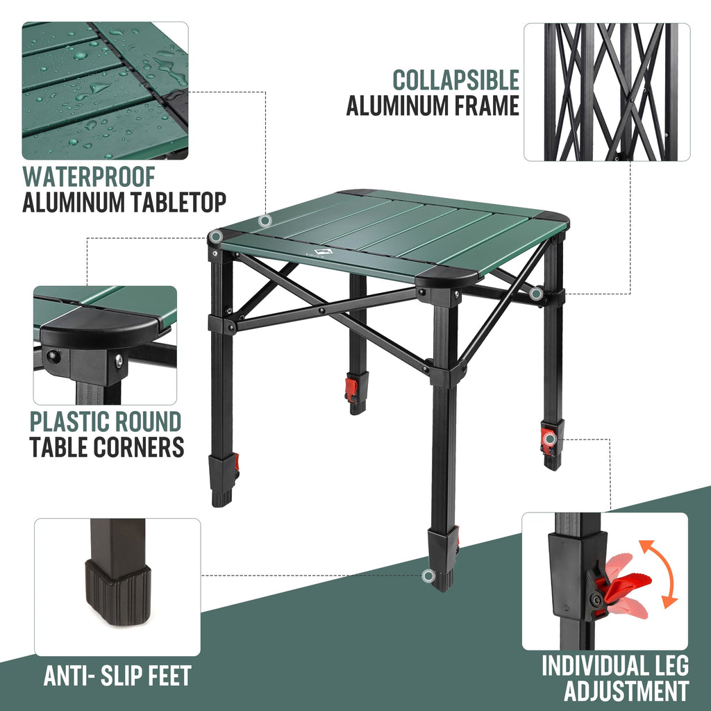 Folding Camping Aluminum Table B396