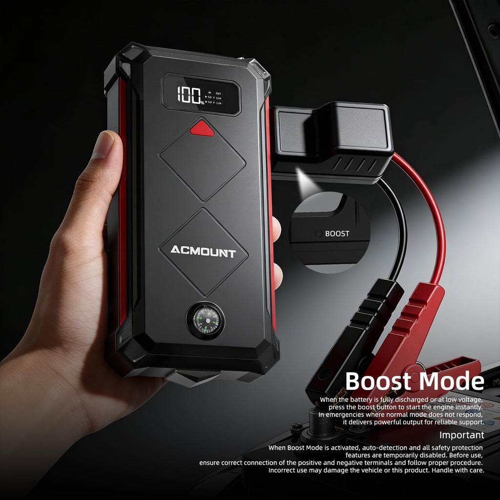 5000A Car Battery Jump Starter U64354