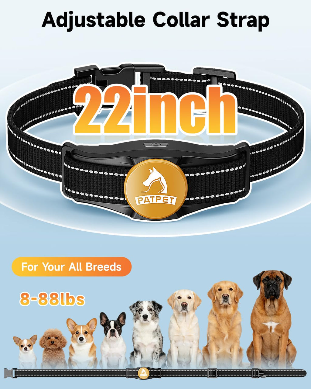 Rechargeable Dog Training Collar with Remote H8540