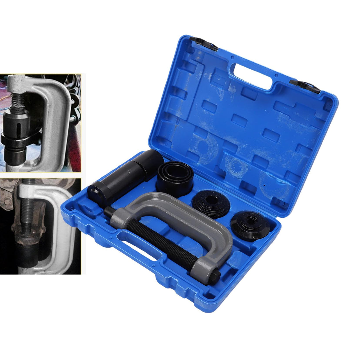 Heavy Duty Steel Ball Joint Press Kit 10 Piece Set C71942