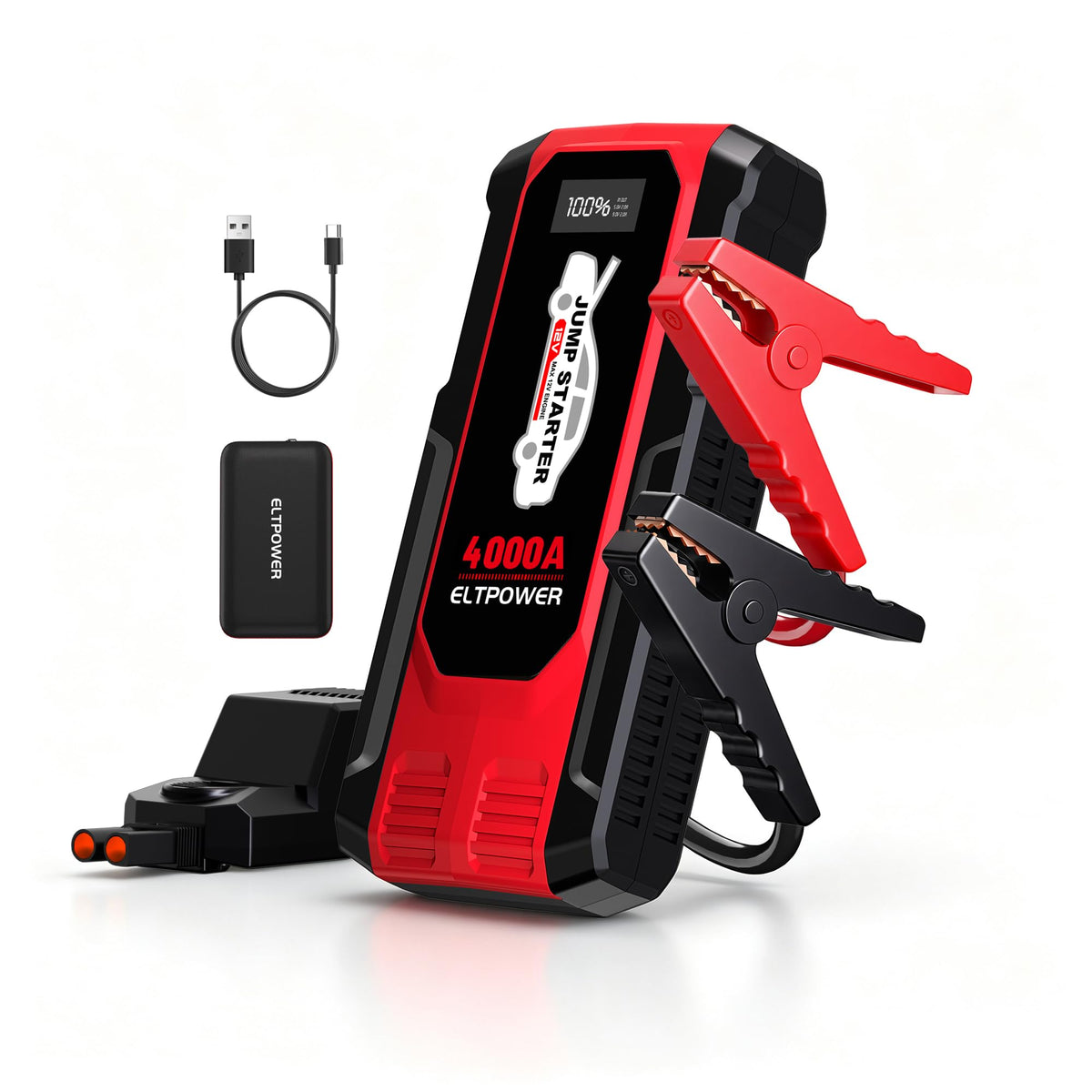 Heavy Duty 12V Portable Jump Starter with Carry Case C261848