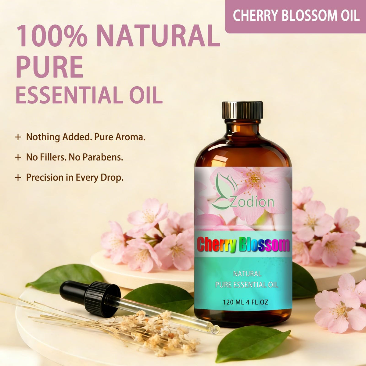 Cherry Blossom and Lavender Essential Oil 4 Fl Oz C42642