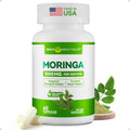 Moringa Capsules 1000mg 10:1 Moringa Leaf Extract 60 Count I32480