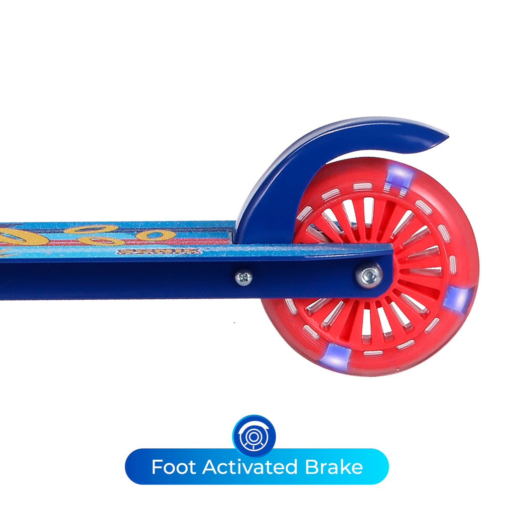 2 Wheel Foldable Kids Kick Scooter with LED Wheels D5673