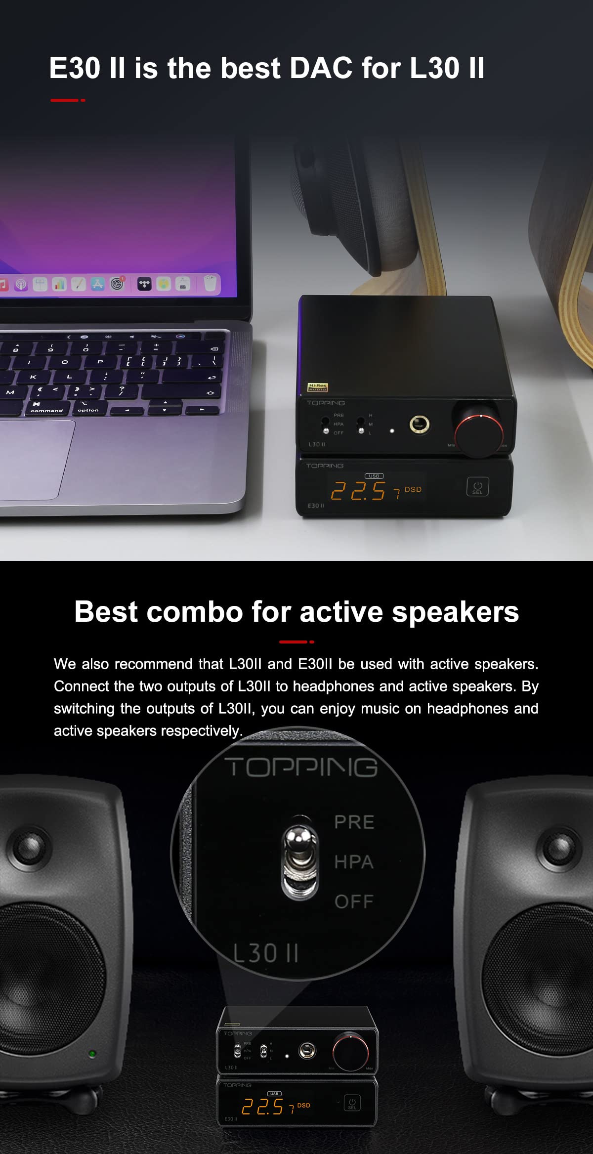 Black Mini HiFi Headphone Amp O853399
