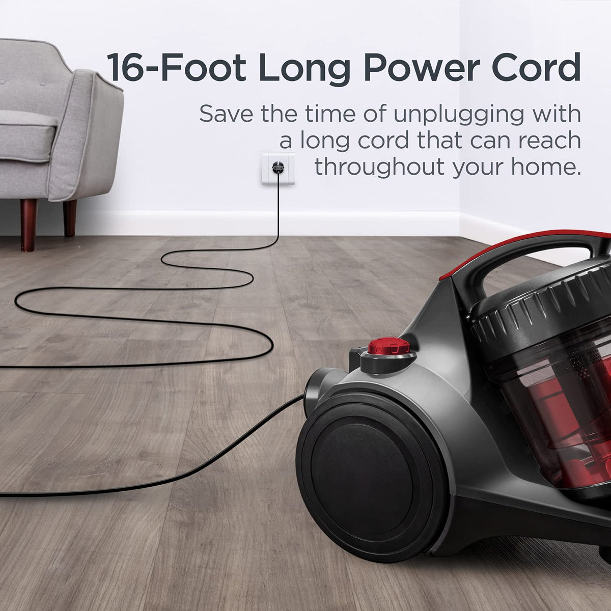 Bagless Canister Vacuum Cleaner P257