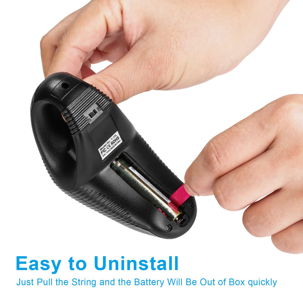 Wireless USB Handheld Finger Trackball Mouse Y6554