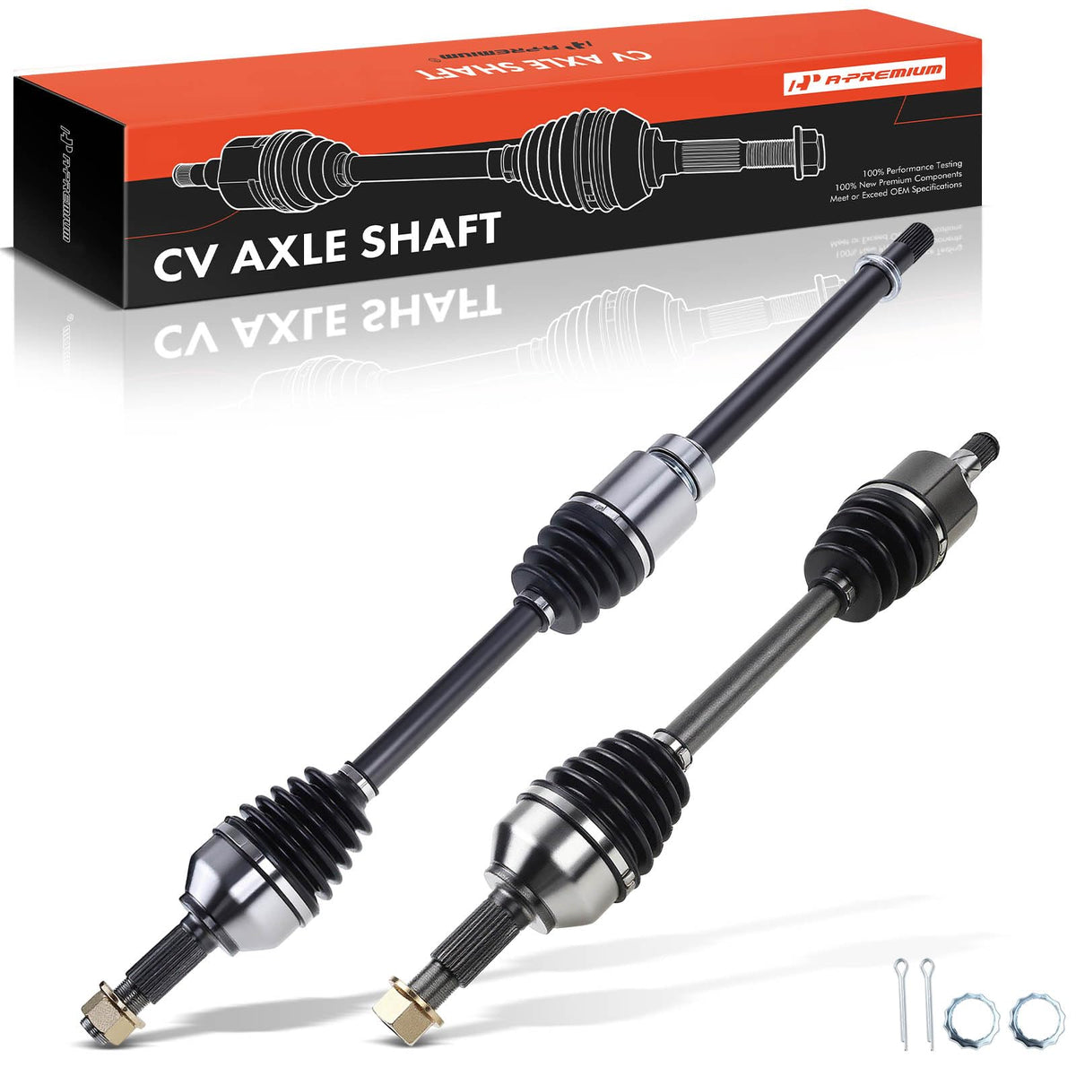 Set of 2 Front CV Axle Shaft Assembly S424176