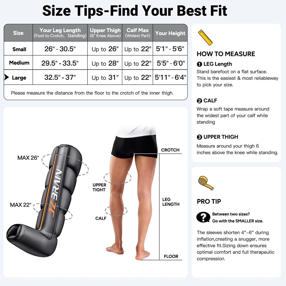 Full Leg Compression Boots R5519