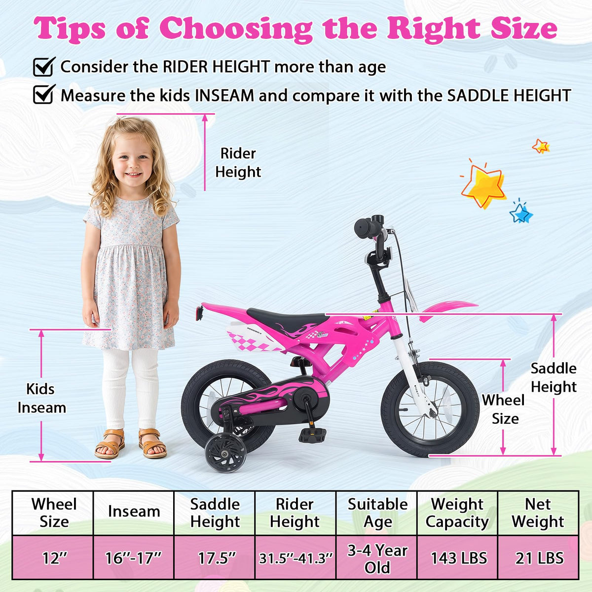Kids Bike 3-4 Years Old L1953