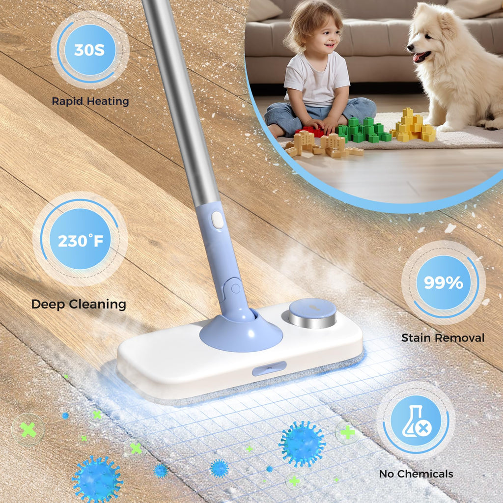 10 in 1 Detachable Handheld Steam Mop W209