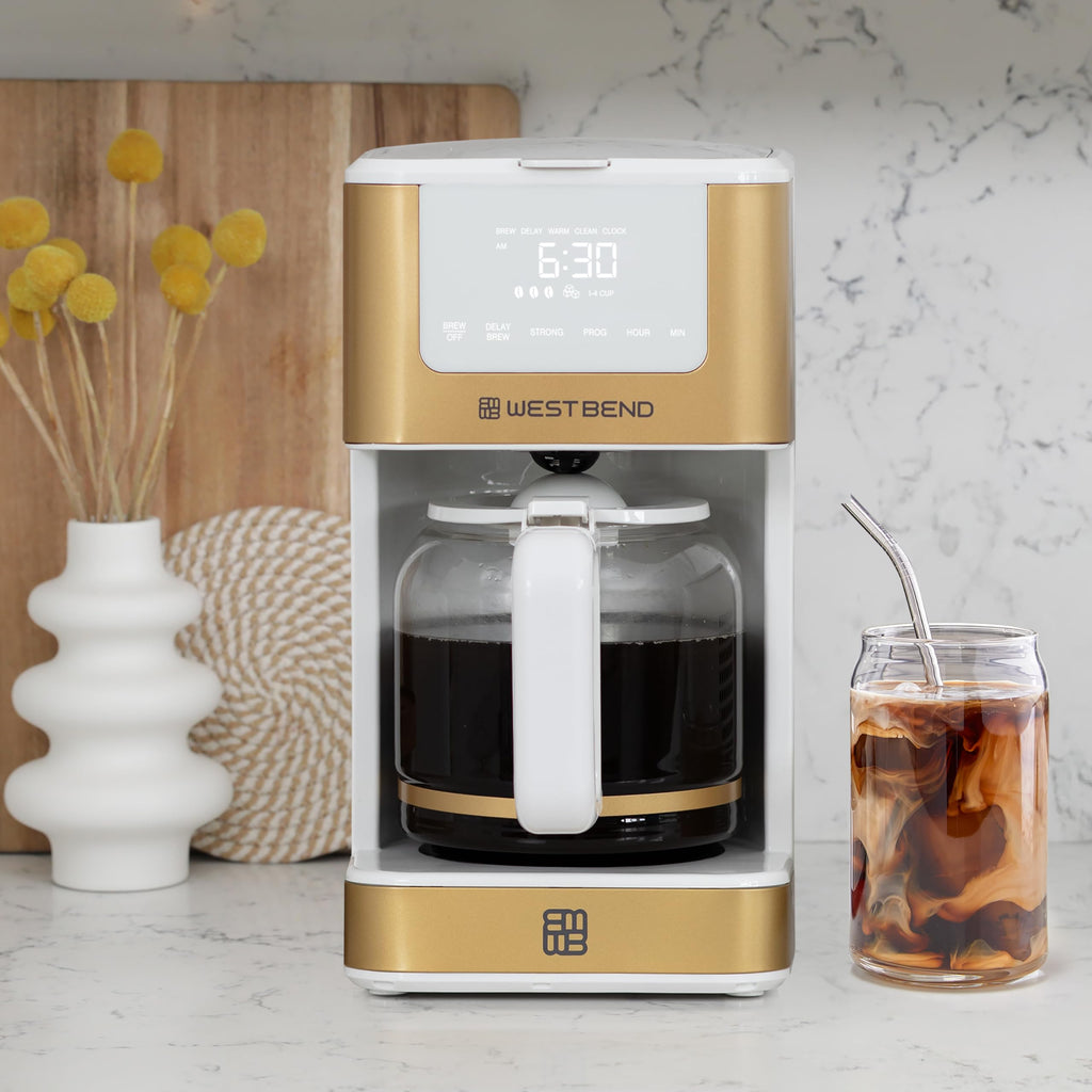 12-Cup Programmable Coffee Maker with Permanent Filter P716