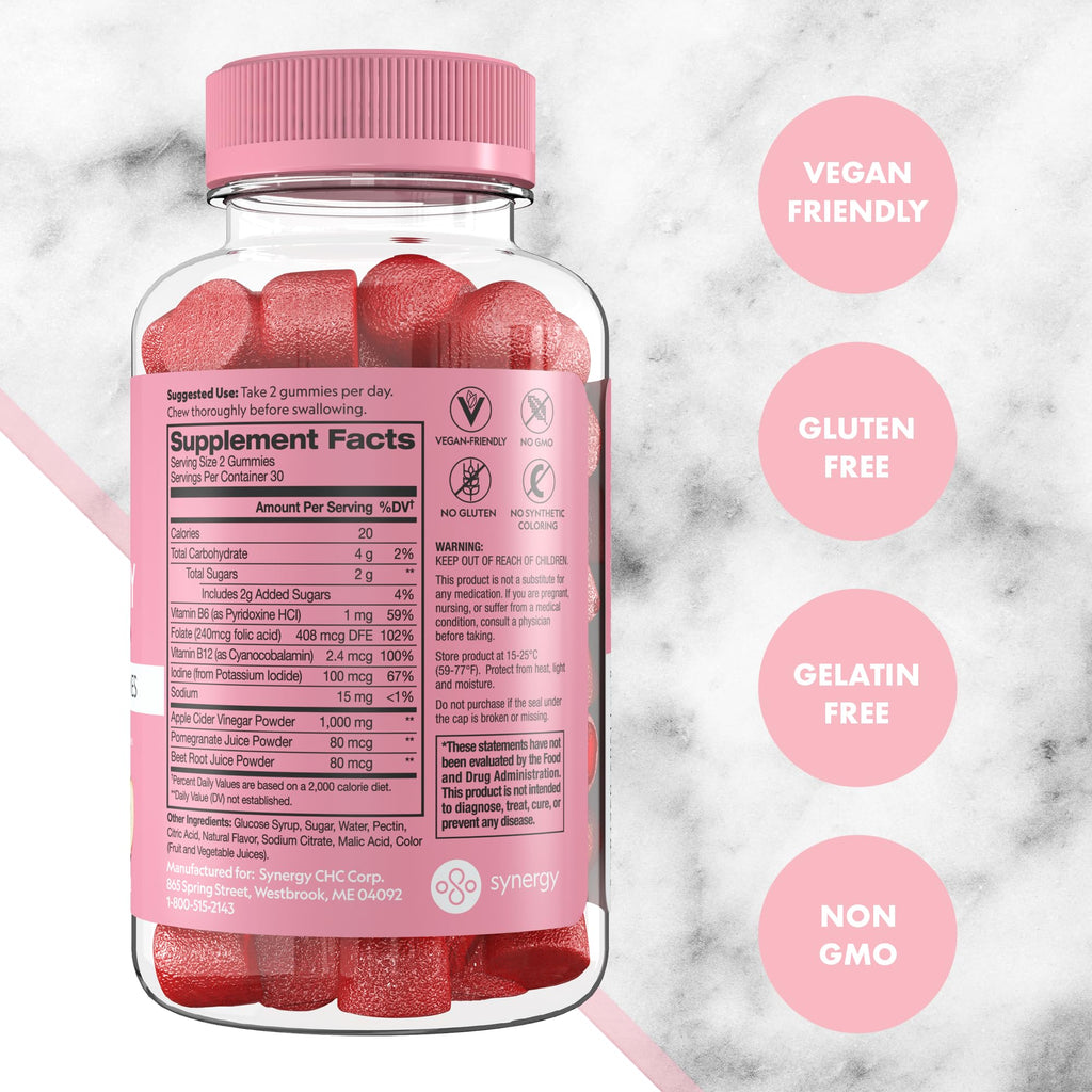 Apple Cider Vinegar Gummies, 60 Count Q5923