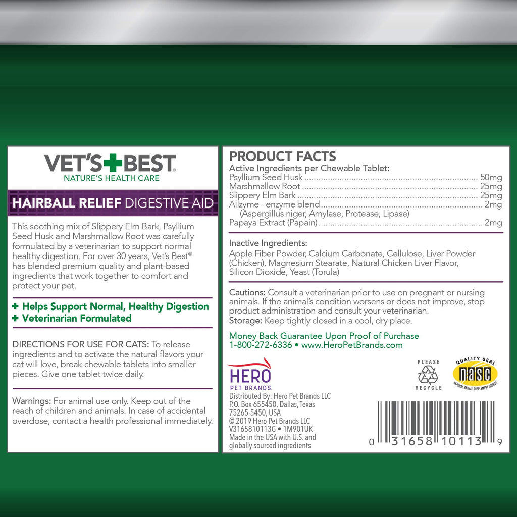 180 Count Chewable Tablets Digestive Aid D799