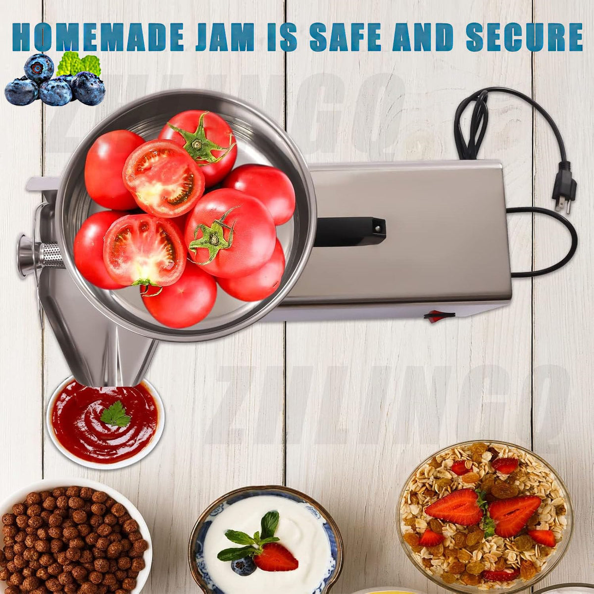 450W Stainless Steel Tomato Strainer Machine U45325