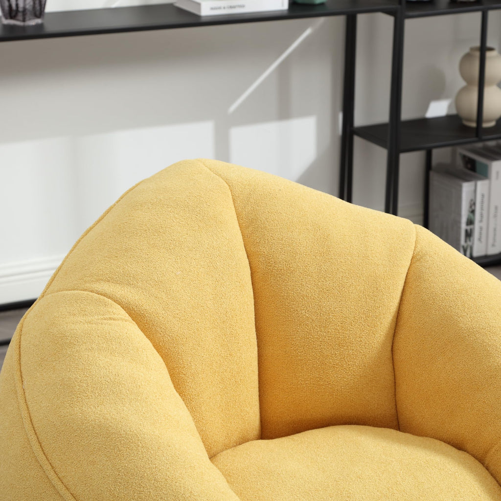 Microfiber Bean Bag Chair with Footrest C943983