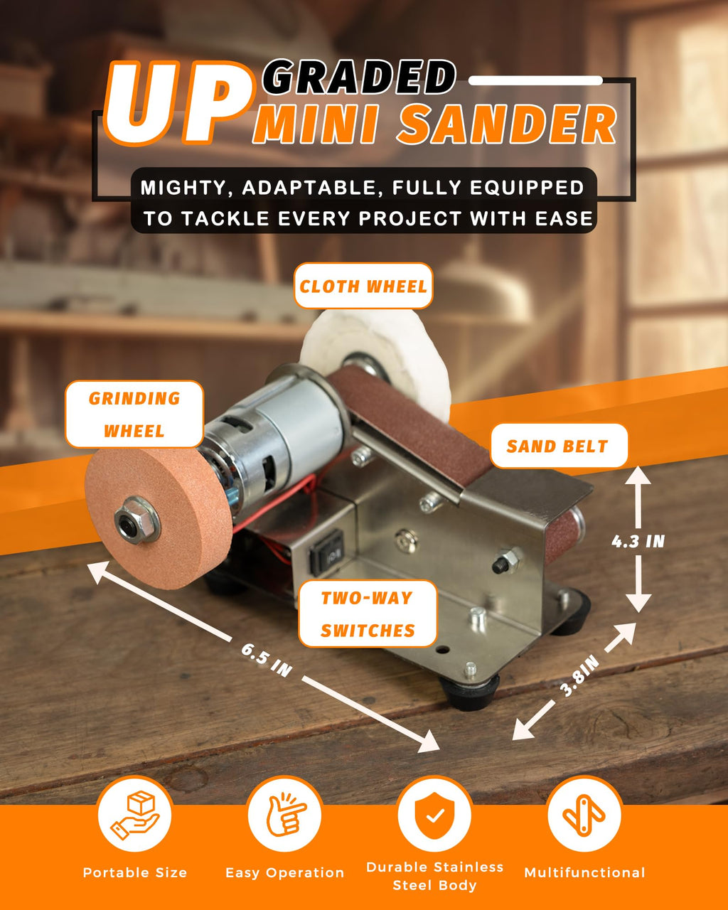 Mini Belt Sander Q109586