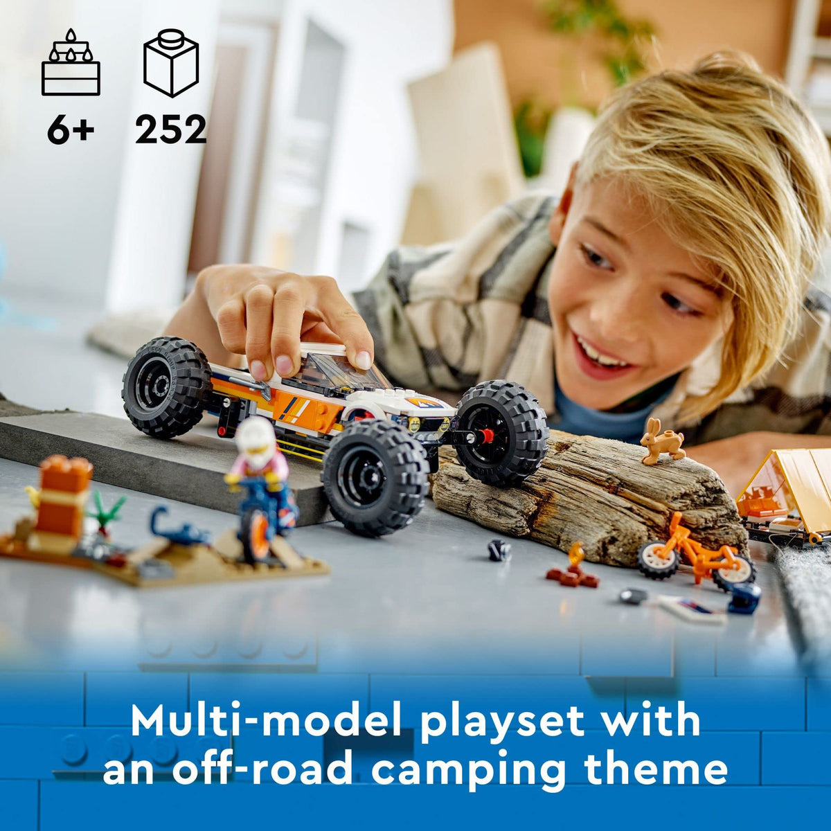 4x4 Off-Roader Building Blocks Toy Truck M1875