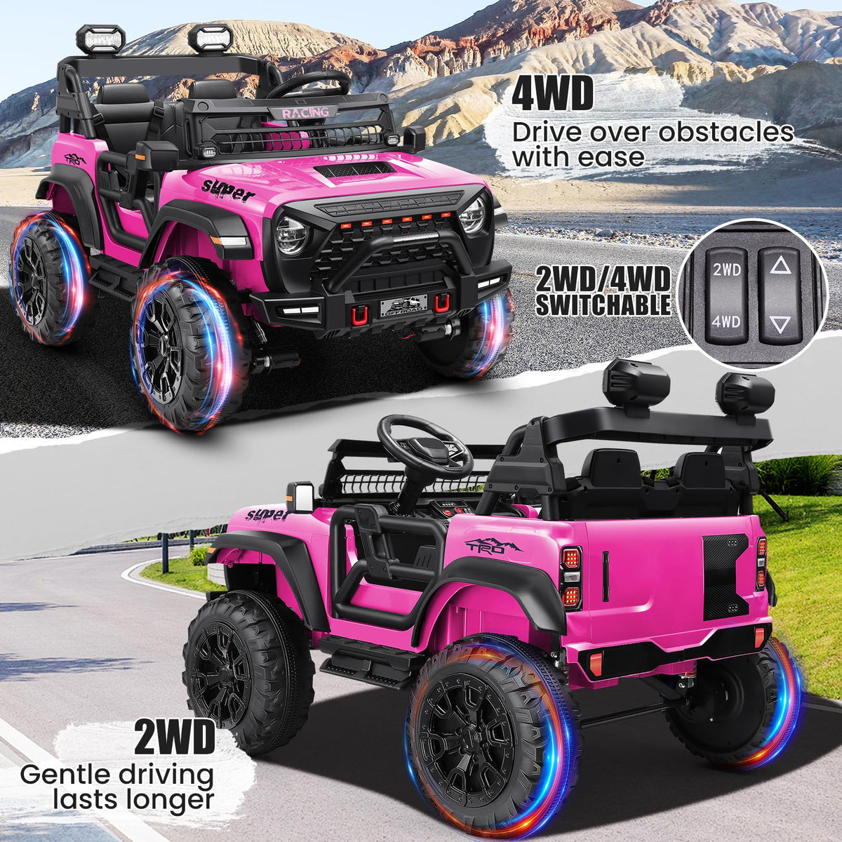 24V 2 Seater Ride on Car with Remote Control G10285