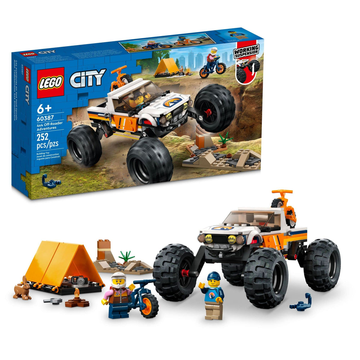 4x4 Off-Roader Building Blocks Toy Truck M1875