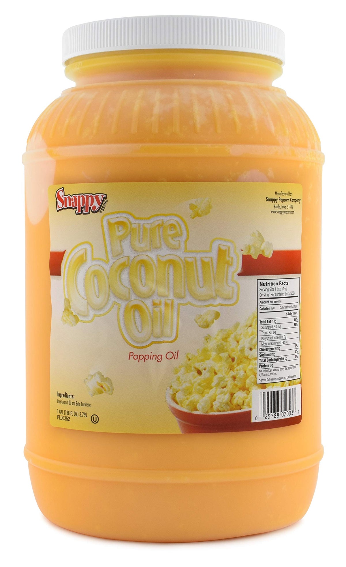 Butter Flavored Popcorn Kit with Coconut Oil and Theater Salt C463189