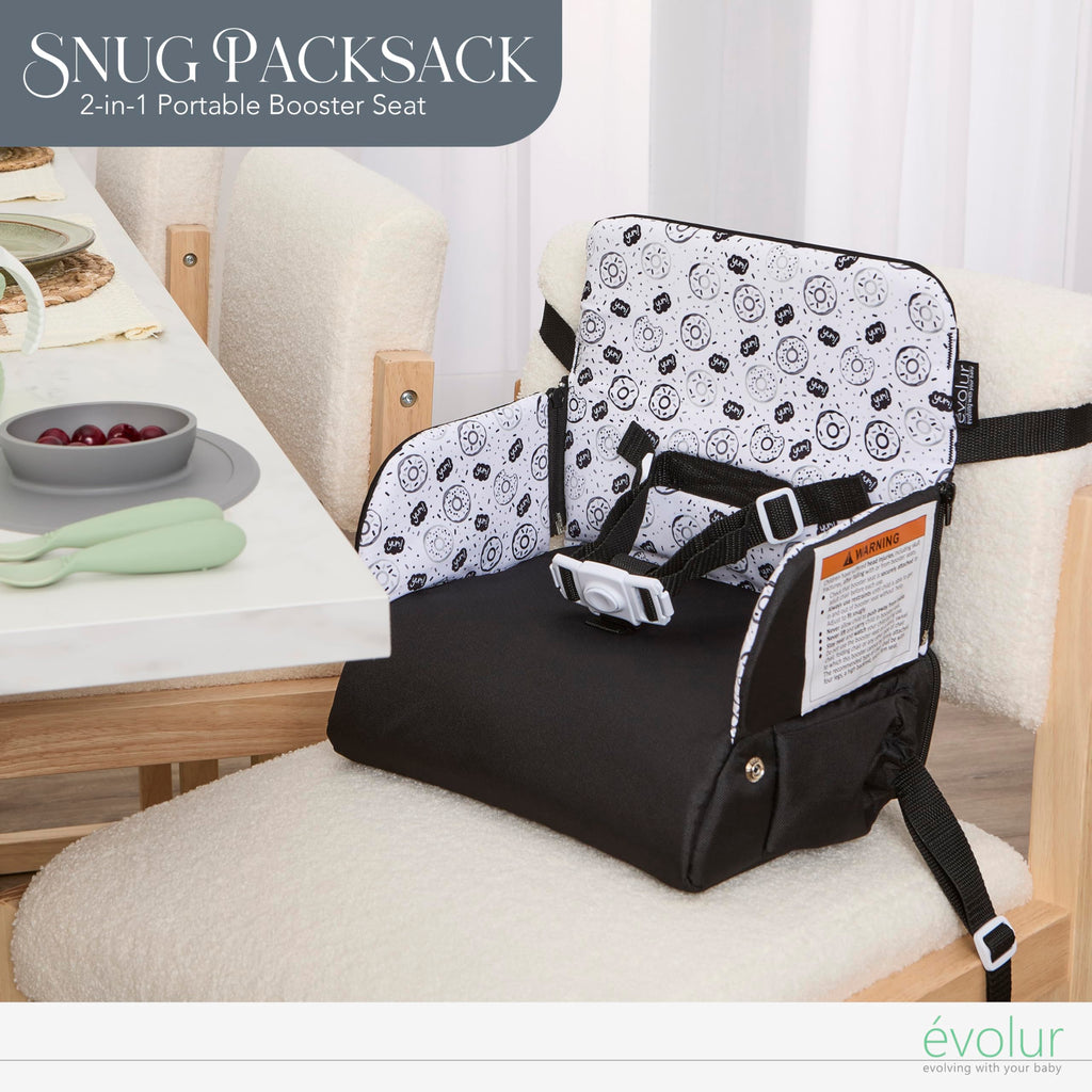2-in-1 Portable Booster Seat and Travel Bag O865