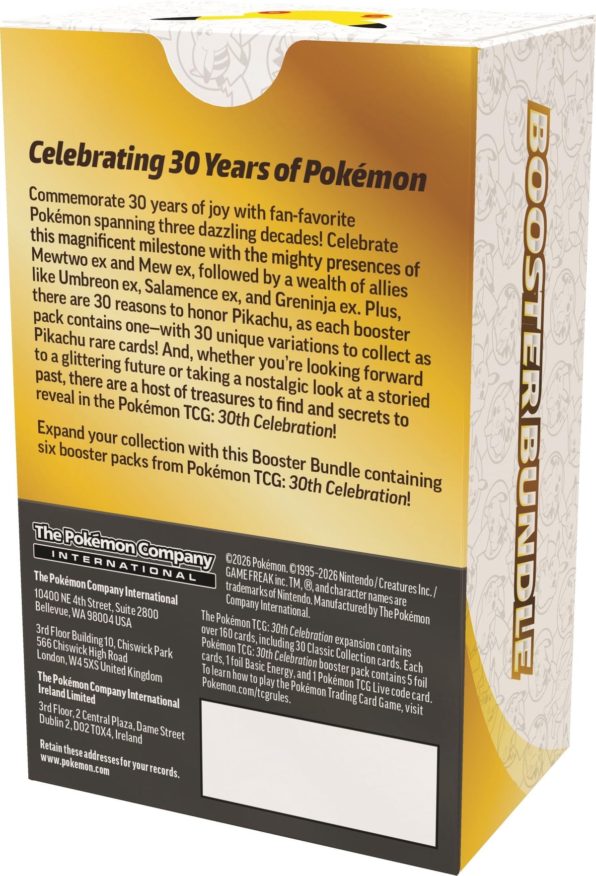 Pokémon TCG Booster Bundle F619014