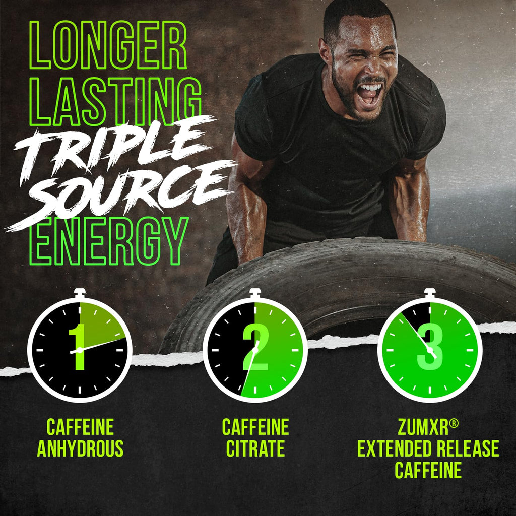 High Stim Pre Workout Powder with Beta Alanine, L-Taurine & Caffeine, 21 Servings P261174