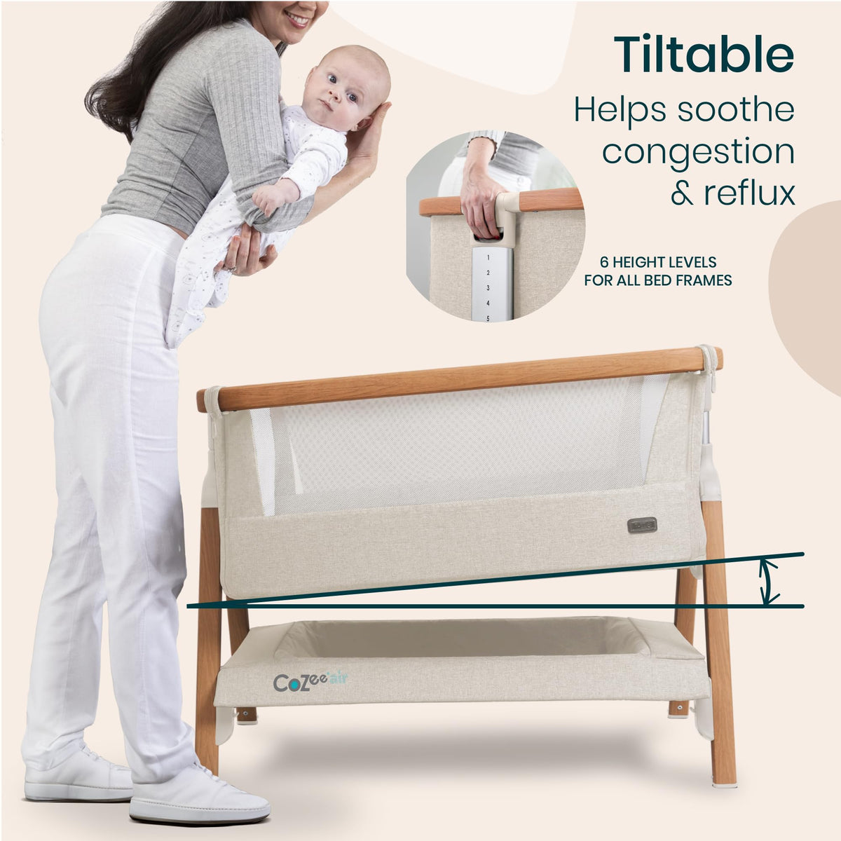 Baby Bassinet & Bedside Sleeper G94412