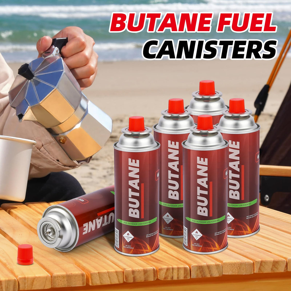 Butane Fuel Canisters 24 Pack B899