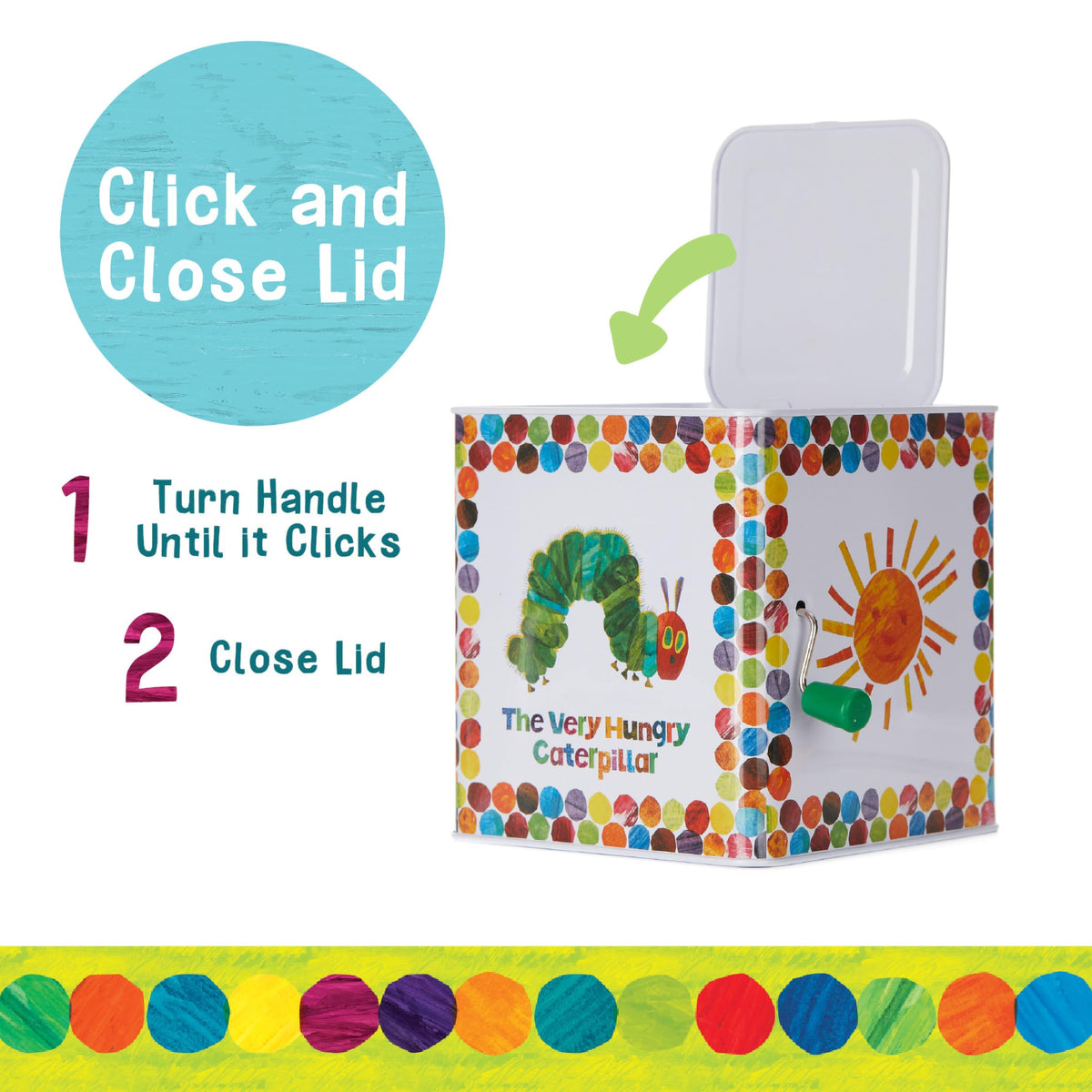 The Very Hungry Caterpillar Jack in the Box U86246