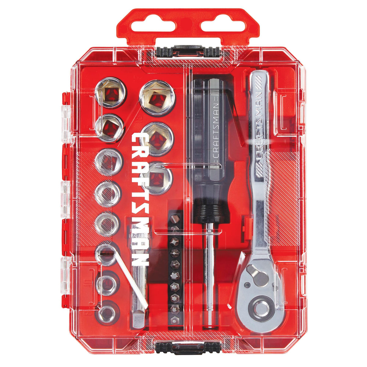 24 Piece 3/8 Inch Drive Metric Mechanics Tool Set Q929