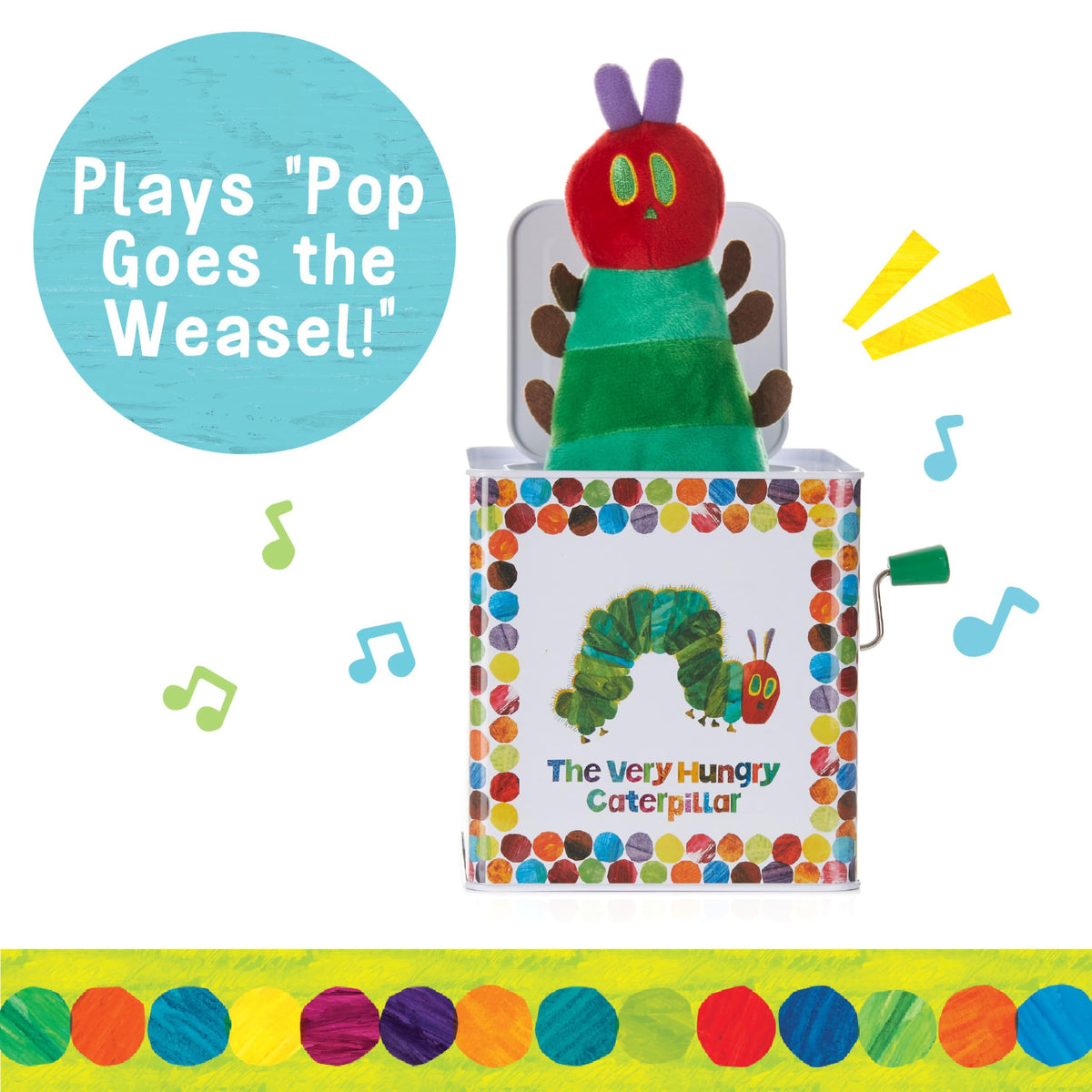 The Very Hungry Caterpillar Jack in the Box U86246