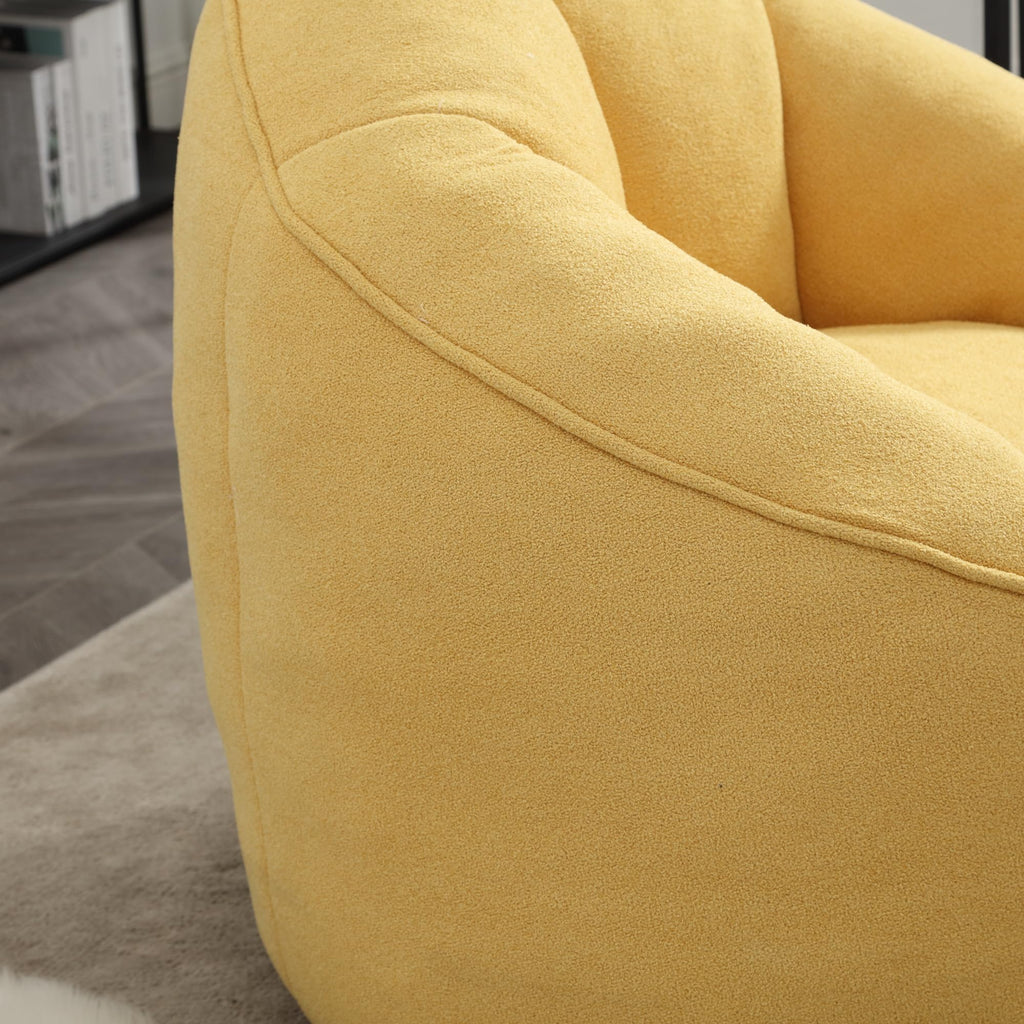 Microfiber Bean Bag Chair with Footrest C943983
