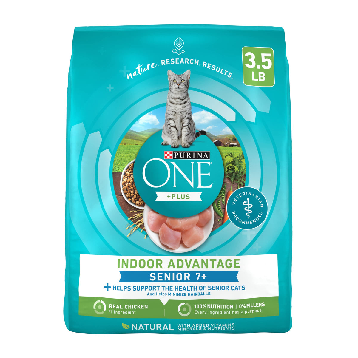 Senior Dry Cat Food 3.5 lb Bag S713