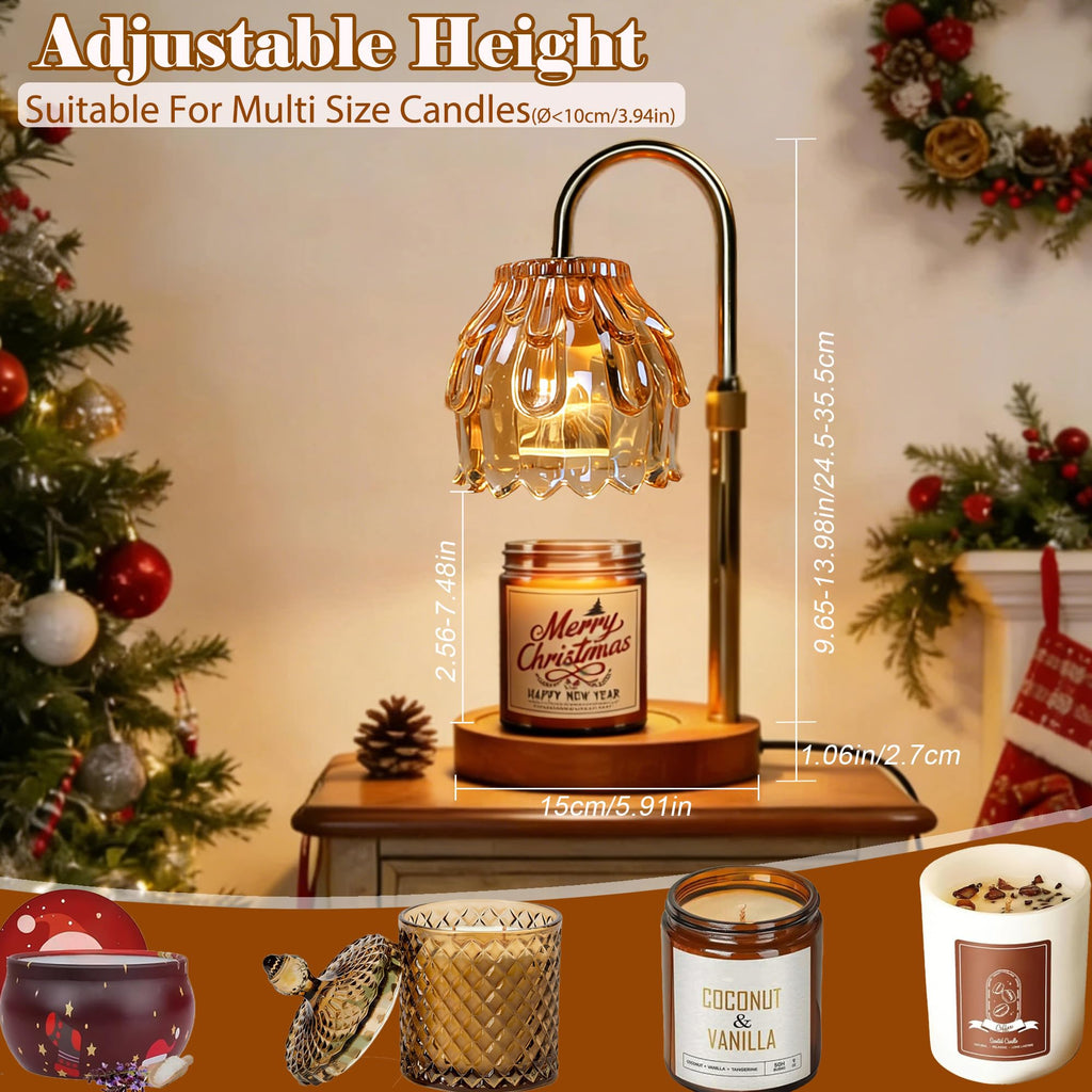 Candle Warmer Lamp with Timer Dimmable Adjustable Height I6280