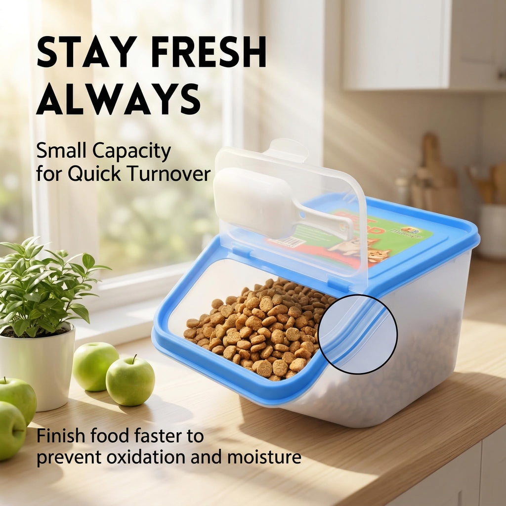3-Pack Airtight Pet Food Storage Container Set with Scoop H186714