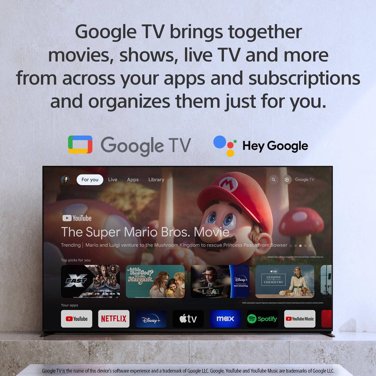 55 Inch OLED 4K HDR Smart Google TV A468