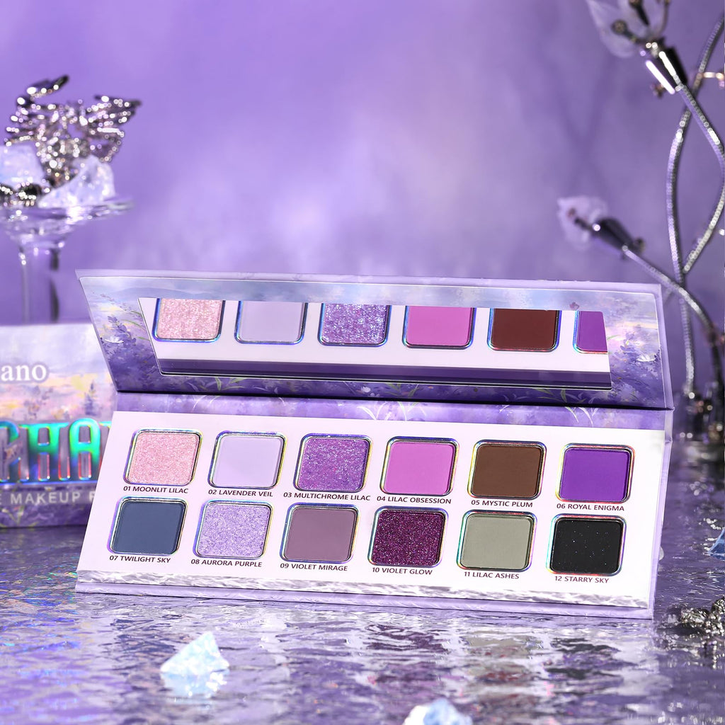 Pigmented Matte Shimmer Eyeshadow Palette O701