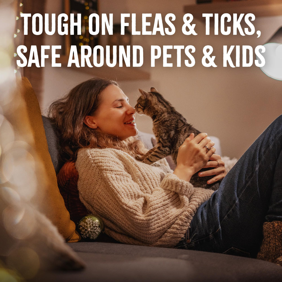 Waterless Flea and Tick Shampoo for Cats 7.4oz P4048
