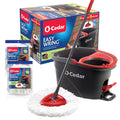Microfiber Spin Mop & Bucket Floor Cleaning System with 2 Refills N895547