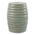 Blue Ceramic Garden Stool F566870